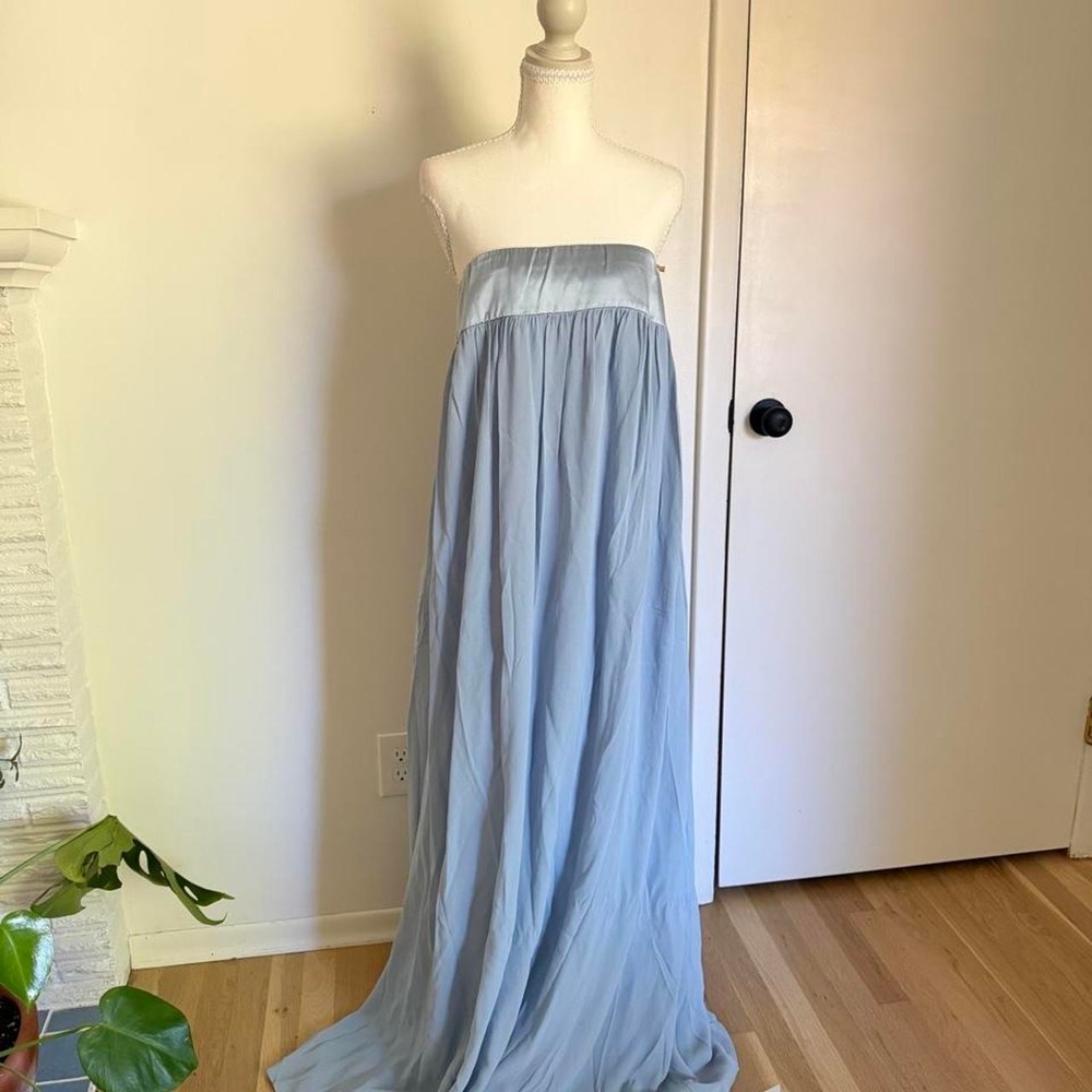 Reformation Maribelle Dress in Blue Size 6